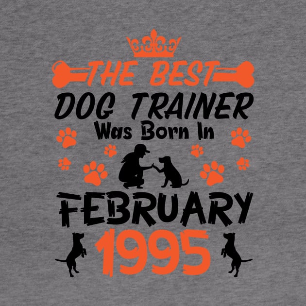 Happy Birthday Dog Mother Father 26 Years Old The Best Dog Trainer Was Born In February 1995 by Cowan79